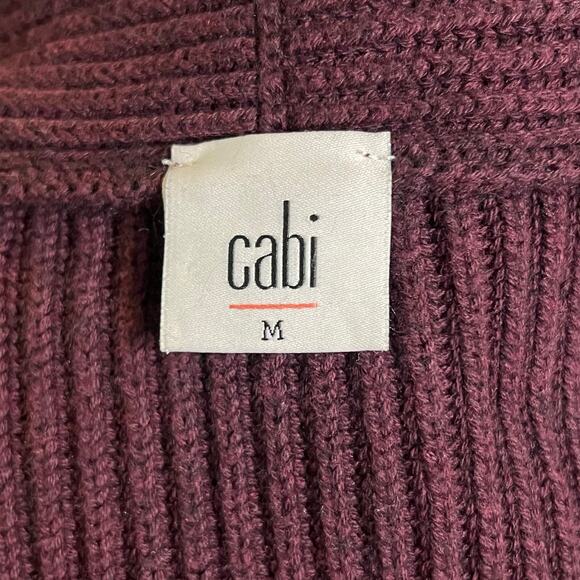 CAbi Regal Cardigan in Mulberry #3350 Medium - Picture 9 of 11
